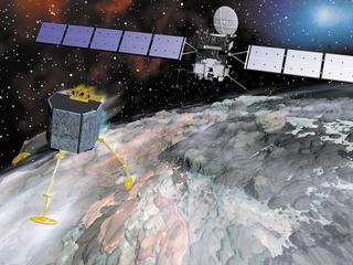 Rosetta and Phylae exploring the solar system