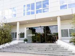 Airbus Crisa's offices entrance