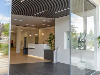 View of Airbus Crisa's entrance