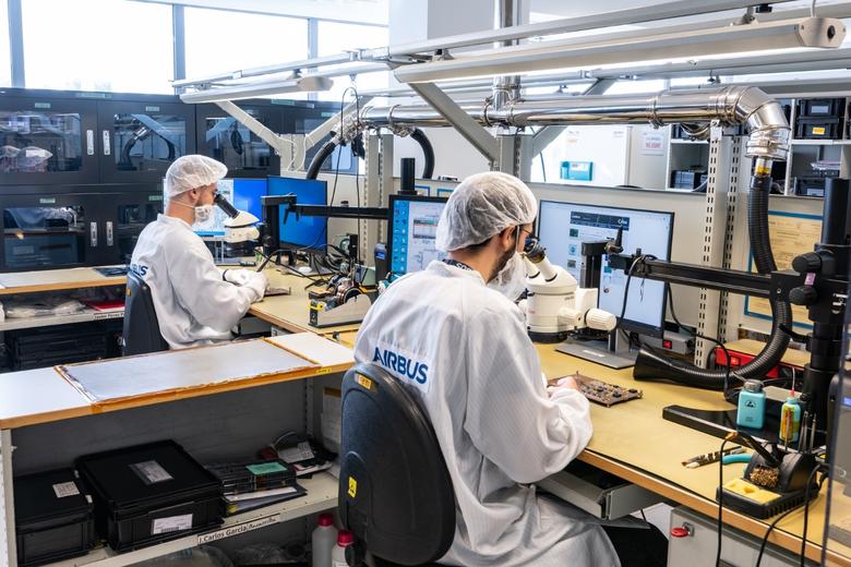 Technicians in ISO8 Clean Room